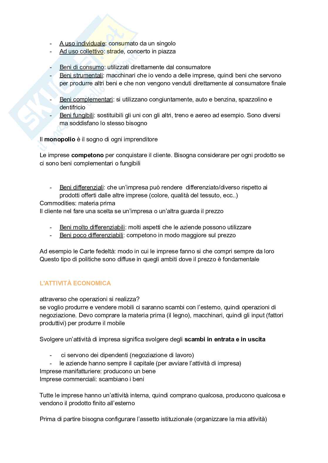 Appunto economia aziendale Pag. 2