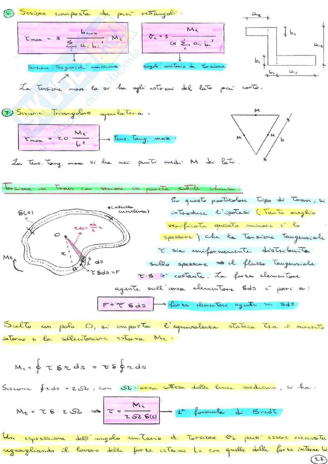 Scienza delle Costruzioni - Introduzione alla teoria lineare e alla risoluzione di strutture isostatiche e iperstatiche Pag. 31