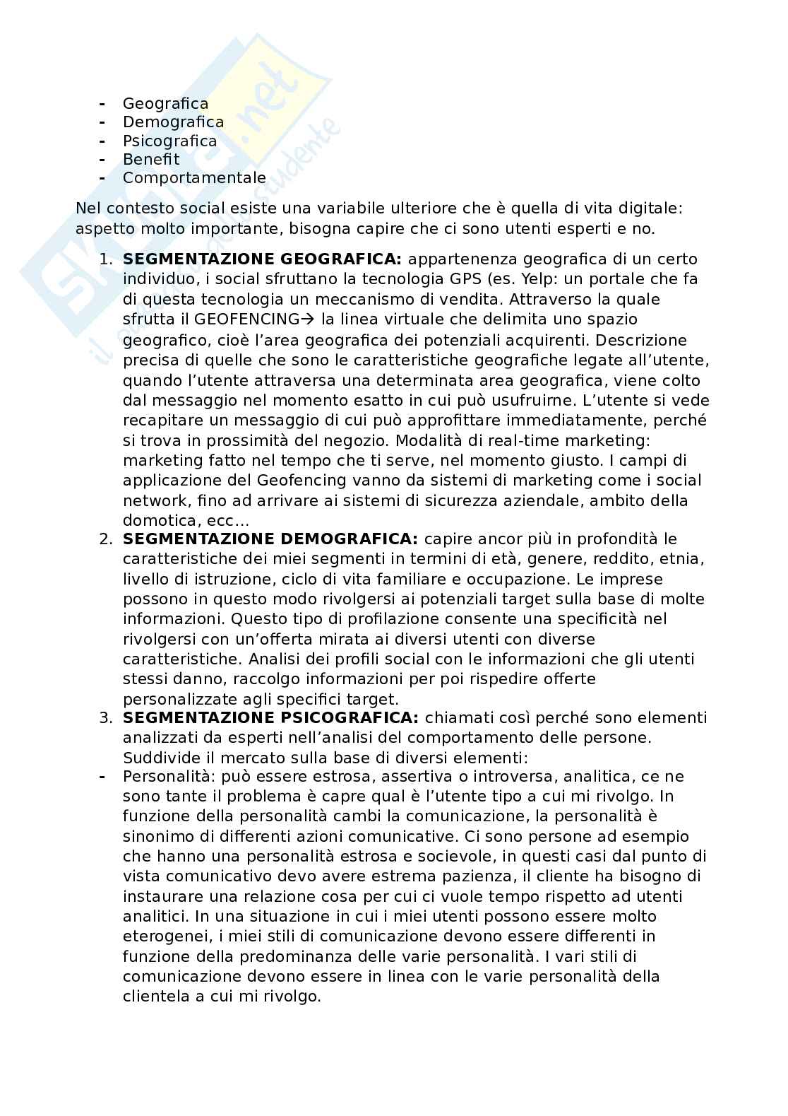 Appunti Social Media Marketing Pag. 21