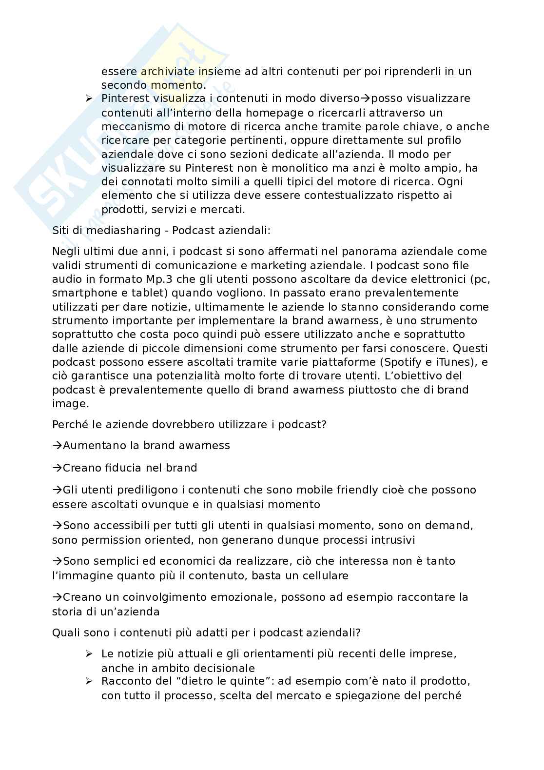 Appunti Social Media Marketing Pag. 46
