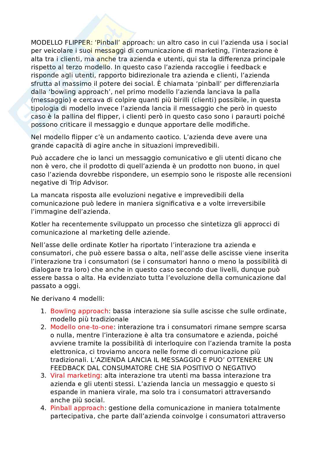 Appunti Social Media Marketing Pag. 6