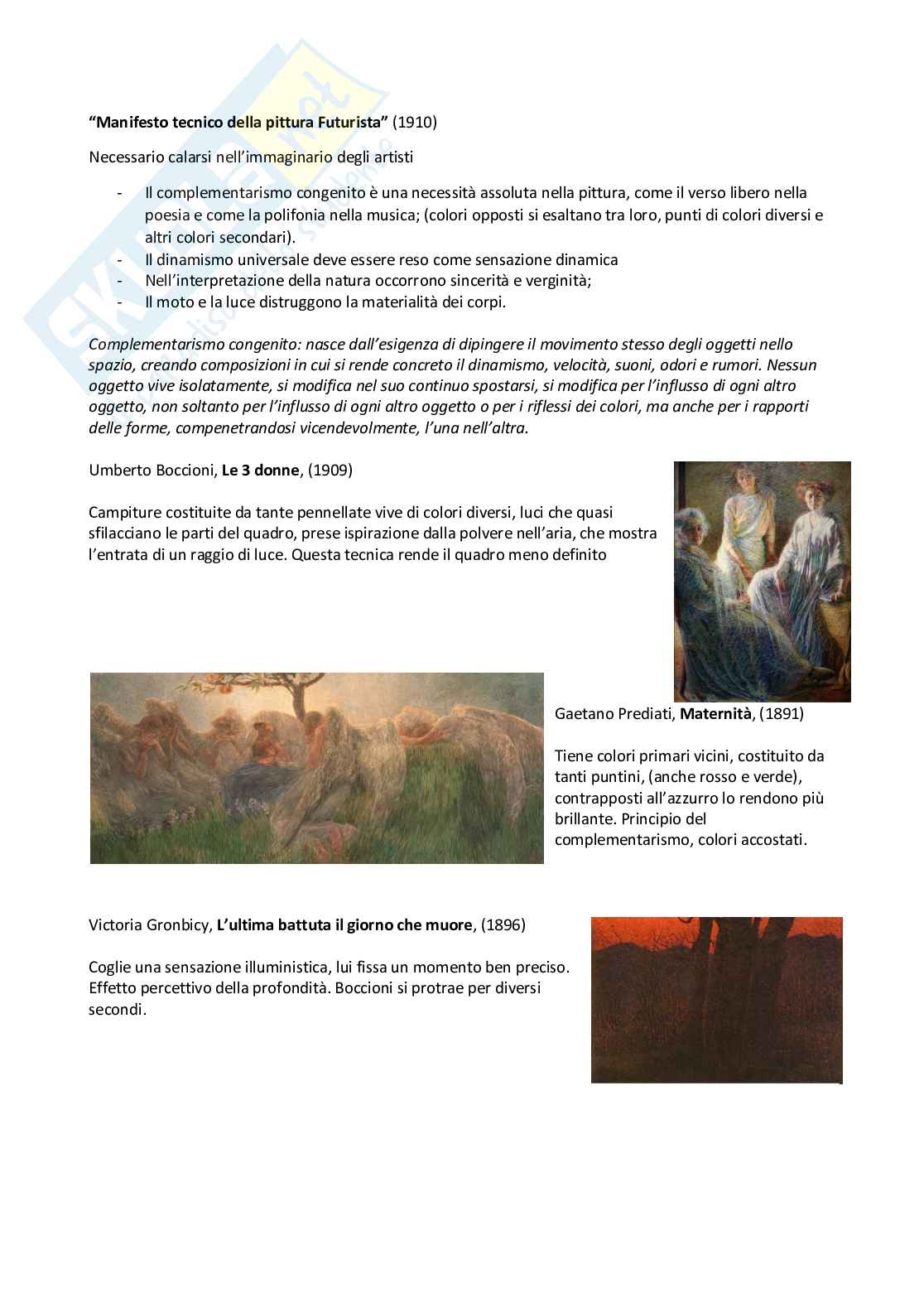 Storia dell'arte Pag. 2