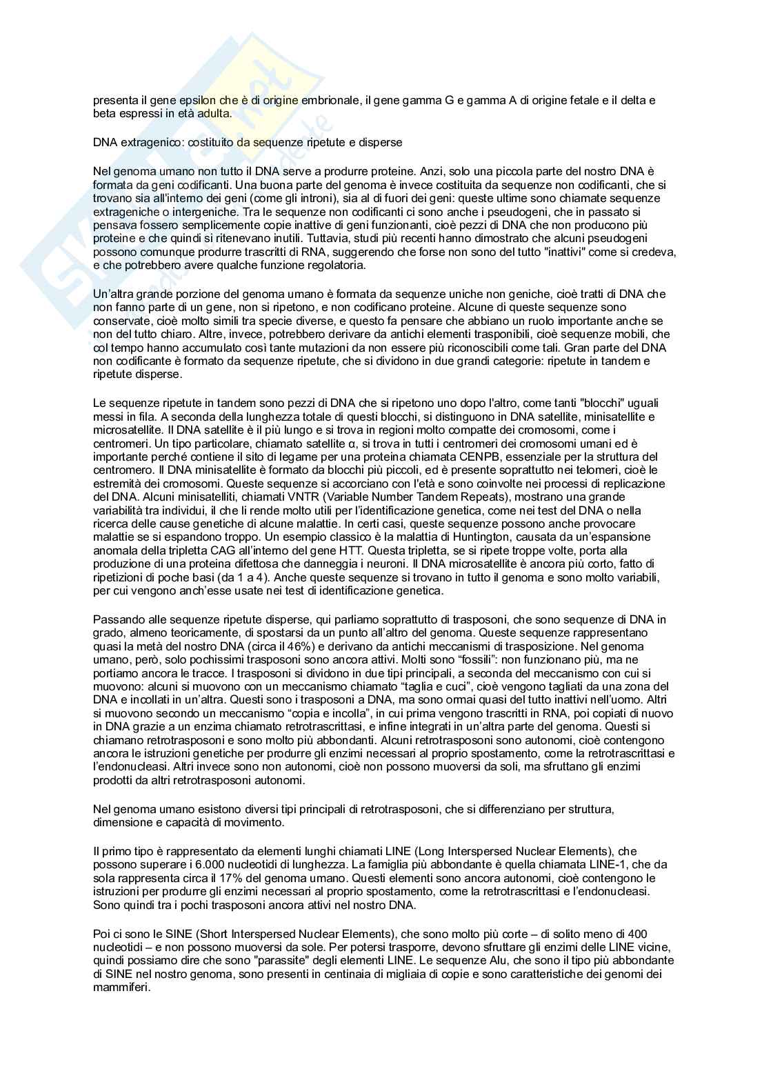 Unità didattica 2 semestre filtro medicina Pag. 6