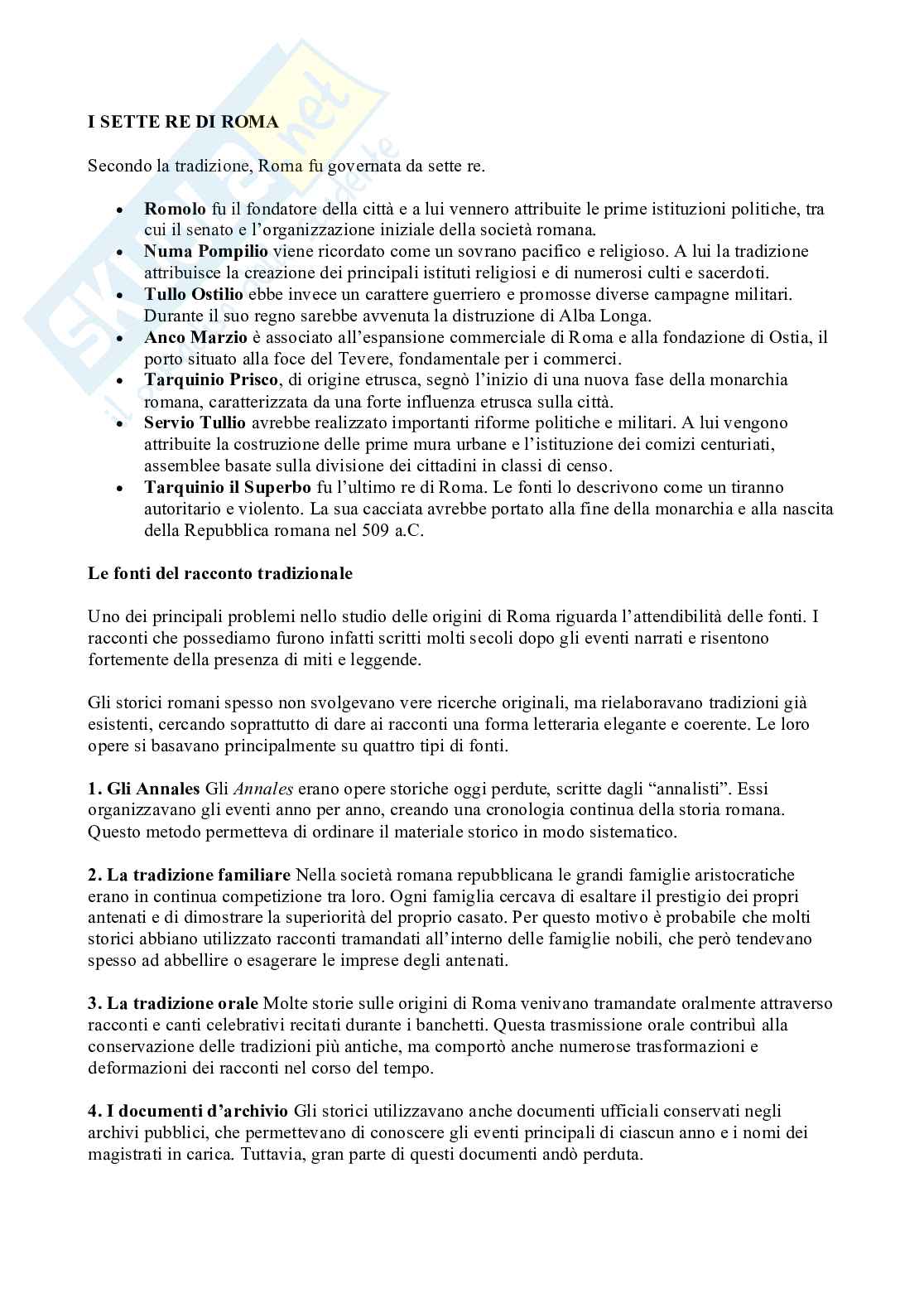  Storia romana  Pag. 2
