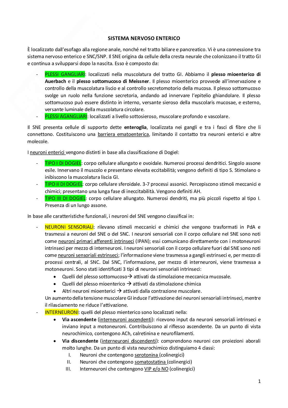 Riassunto esame Fisiologia, Prof. Conti Fiorenzo, libro consigliato Fisiologia umana, Conti Pag. 1