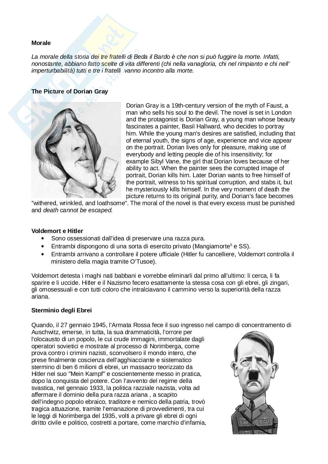 Harry Potter, storia dei tre fratelli - Tesina per liceo scientifico Pag. 11