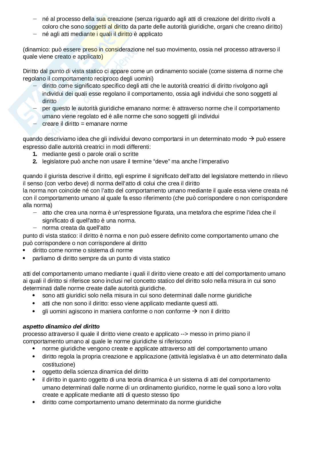 Riassunto esame Filosofia del diritto, Prof. Di Lucia Paolo, libro consigliato Che cos'è la giustizia, Kelsen Pag. 6