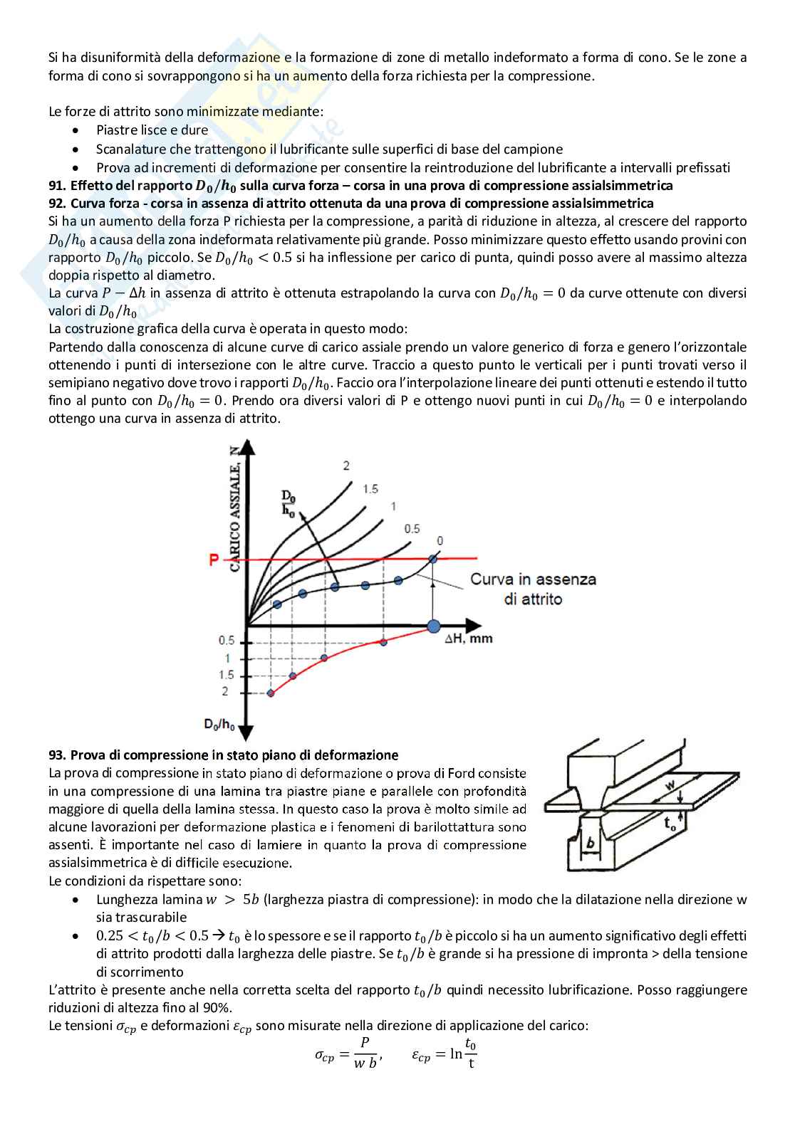 Appunti Tecnologia Meccanica Pag. 31