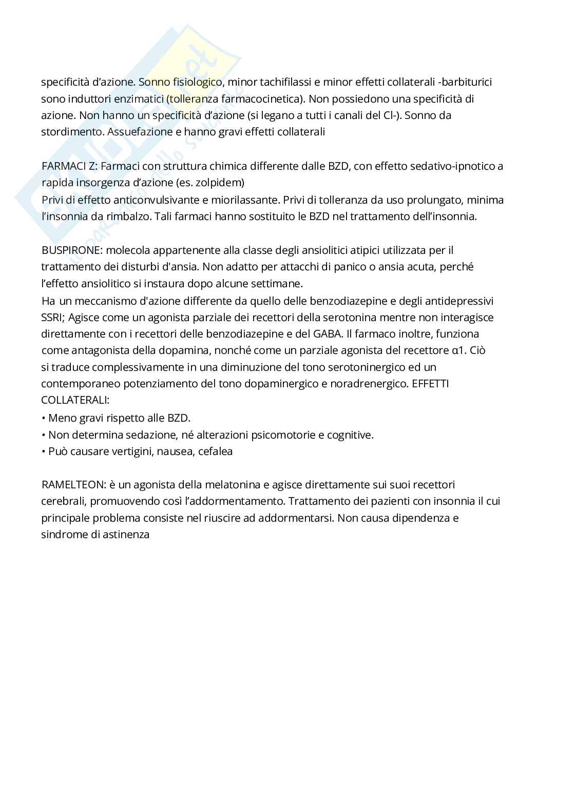 Farmacologia speciale Pag. 41