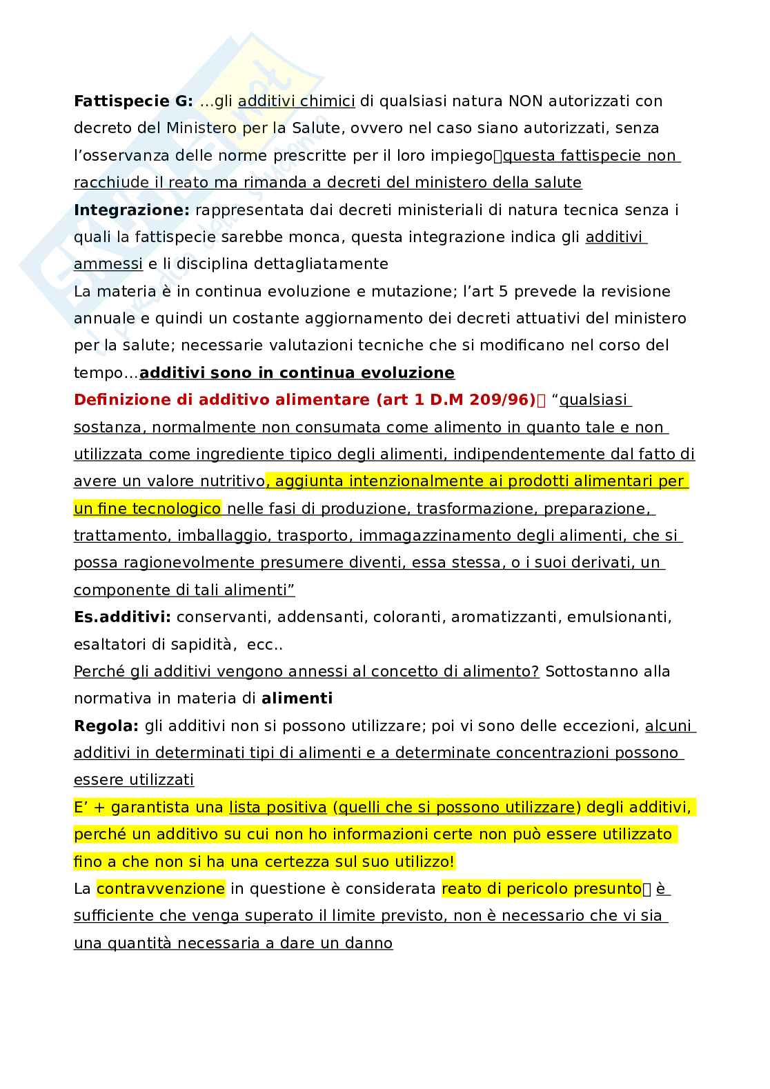 Ispezione dei prodotti trasformati- Gestione delle emergenze non epidemiche Pag. 31