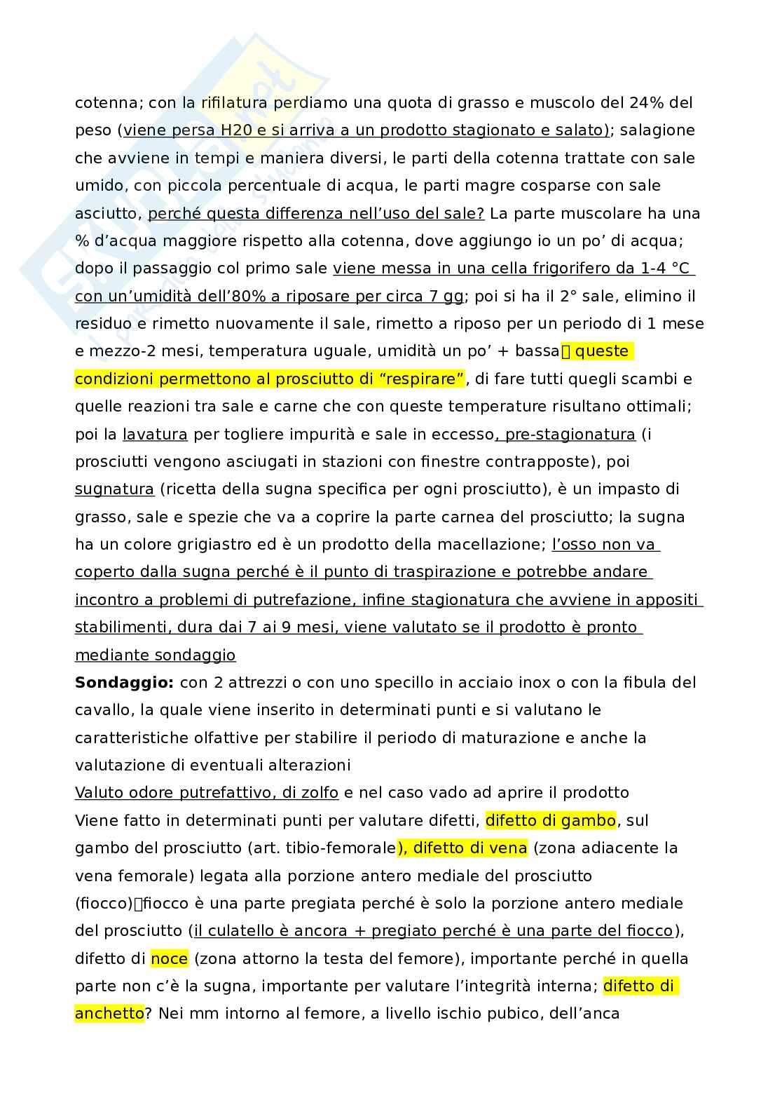 Ispezione dei prodotti trasformati- Gestione delle emergenze non epidemiche Pag. 71