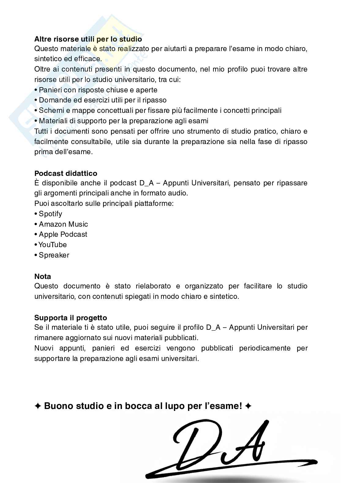 Complementi di matematica – Preparazione esame – Paniere completo risposte chiuse – A.A. 2025/2026 Pag. 111
