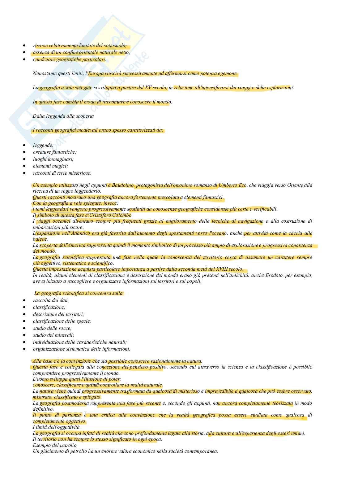 Geografia politica e economica  Pag. 6