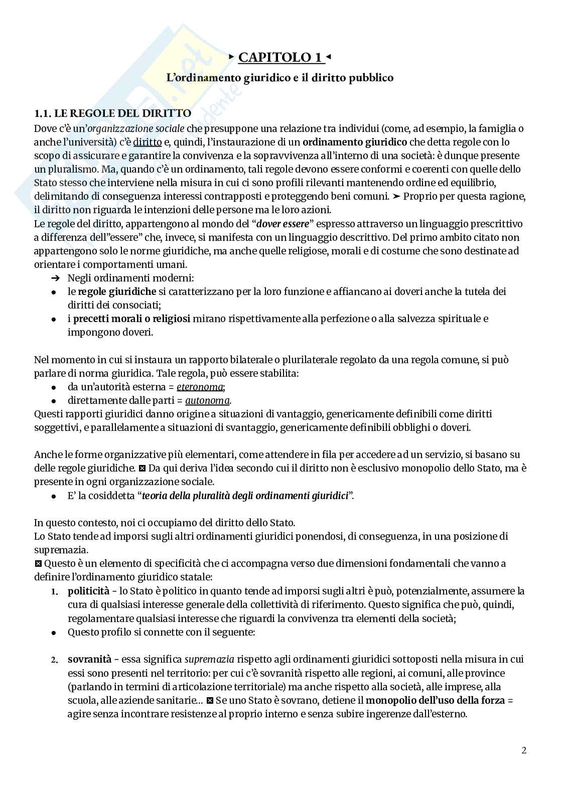 Appunti Diritto costituzionale Pag. 2