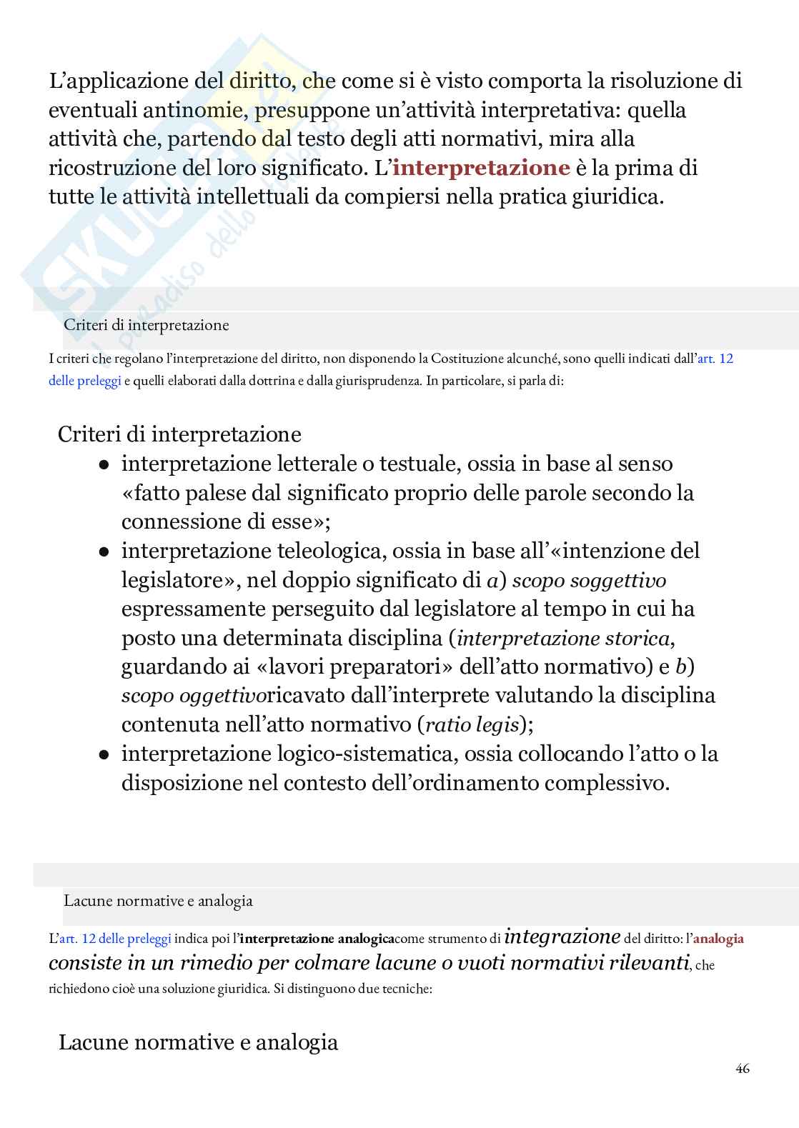 Appunti Diritto costituzionale Pag. 46