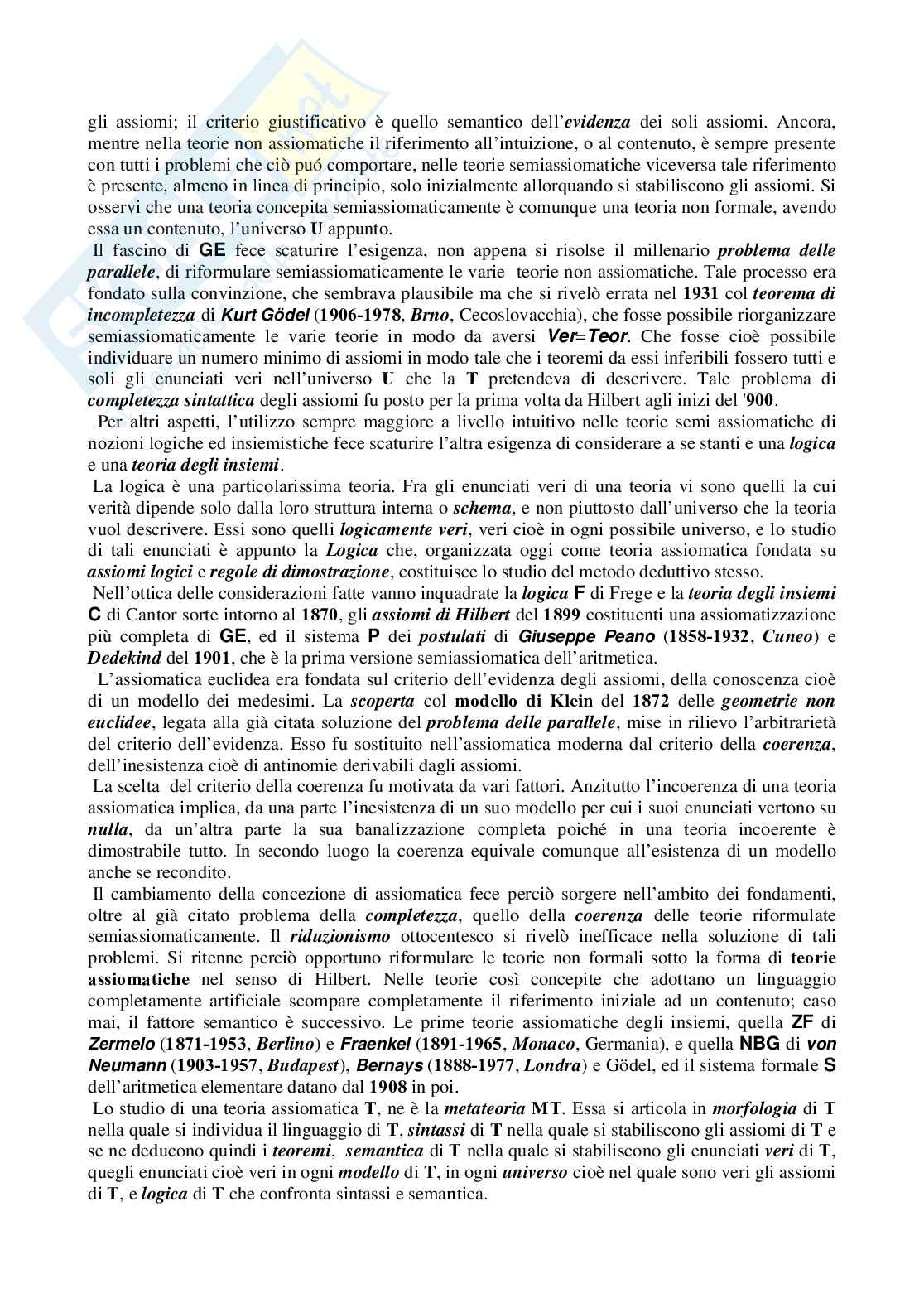 Storia e fondamenti della matematica Pag. 2