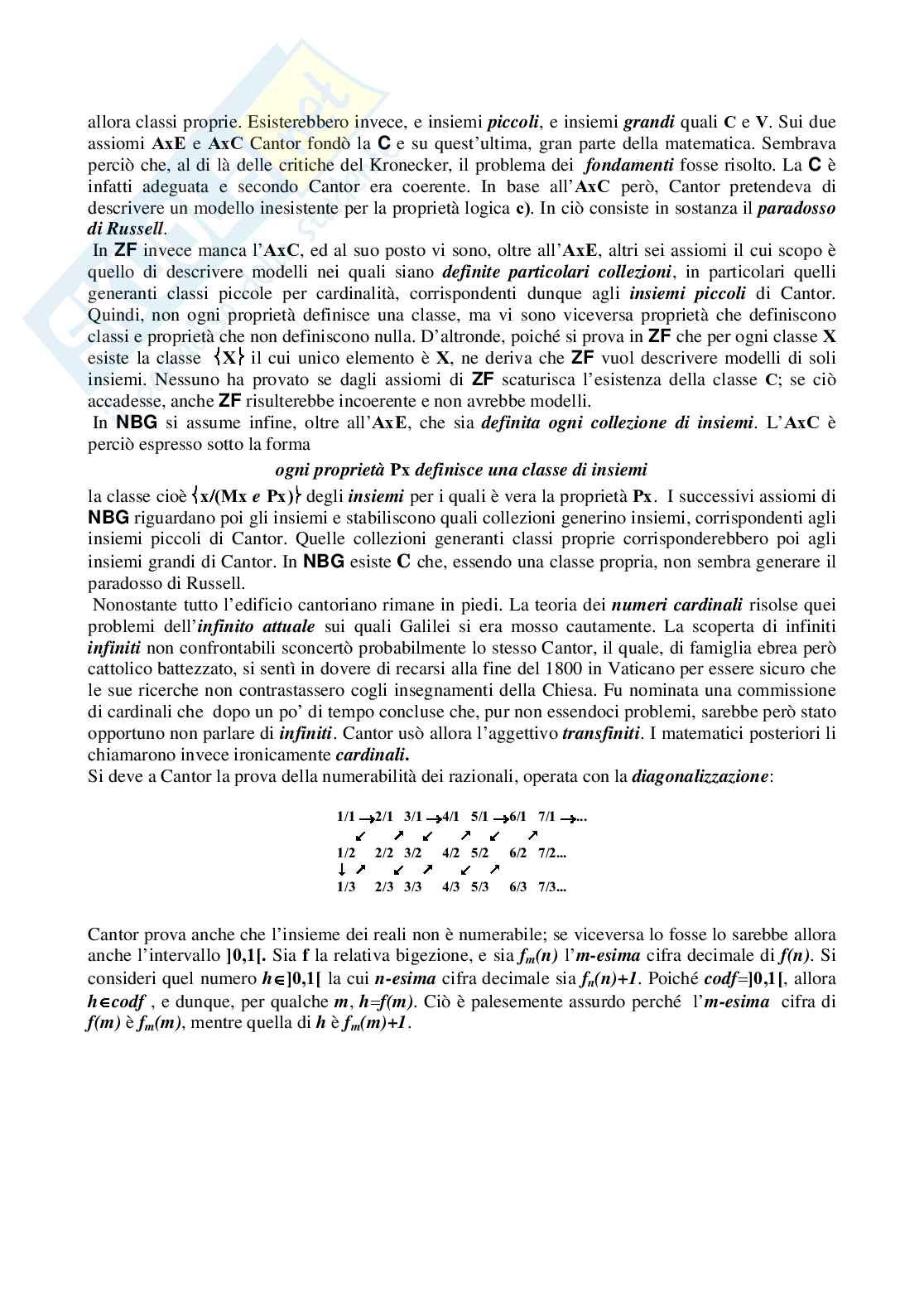 Storia e fondamenti della matematica Pag. 6