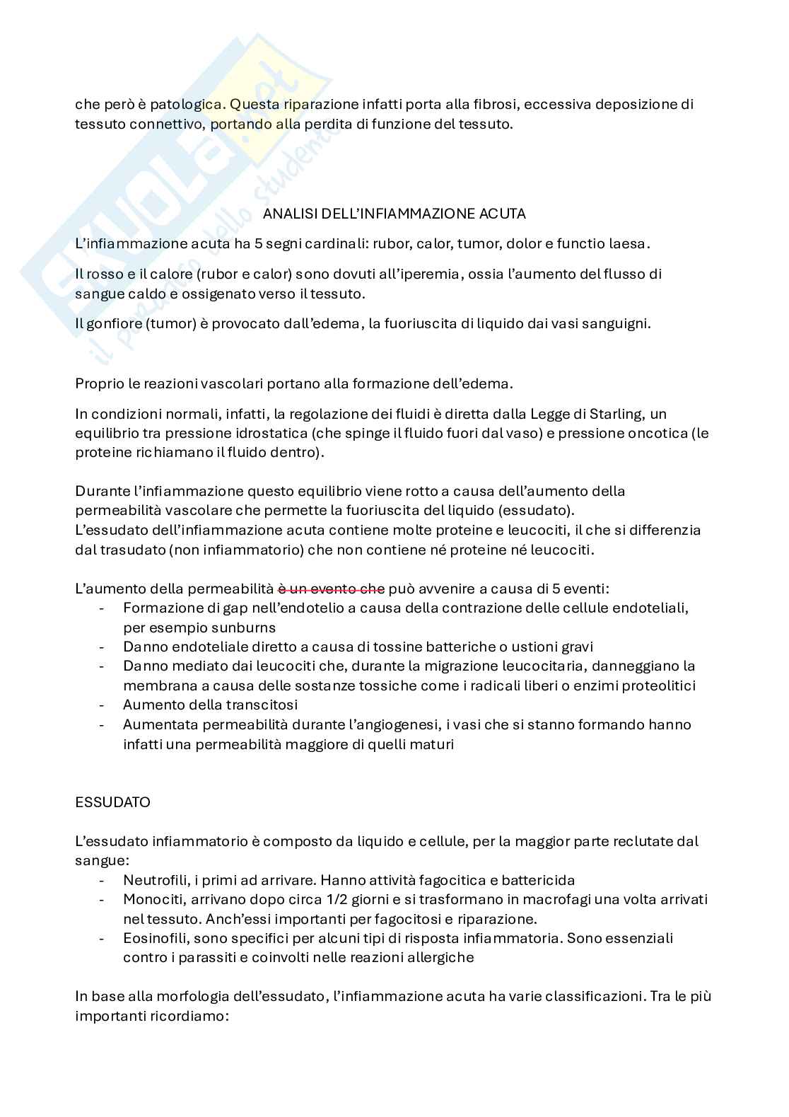 Appunti di Patologia generale  Pag. 2