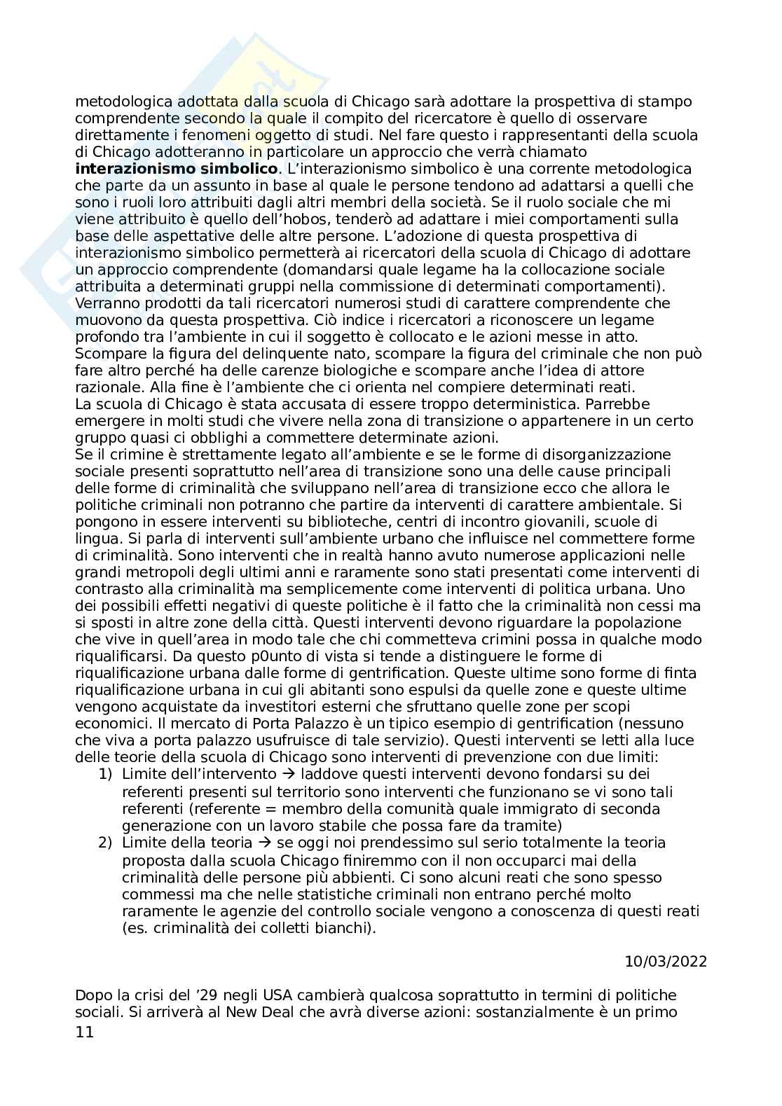 Appunti di Sociologia giuridico-penale Pag. 11