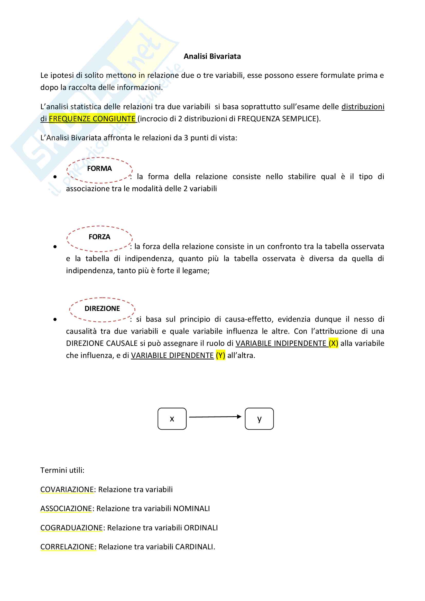 Riassunto esame Statistica, prof. Bove, libro consigliato Statistica per la ricerca sociale, Corbetta, Gasperoni, Pisati Pag. 11