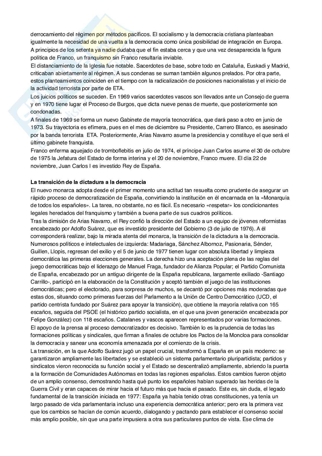 Cultura, civilizzazione e istituzione - Lingua spagnola  Pag. 16