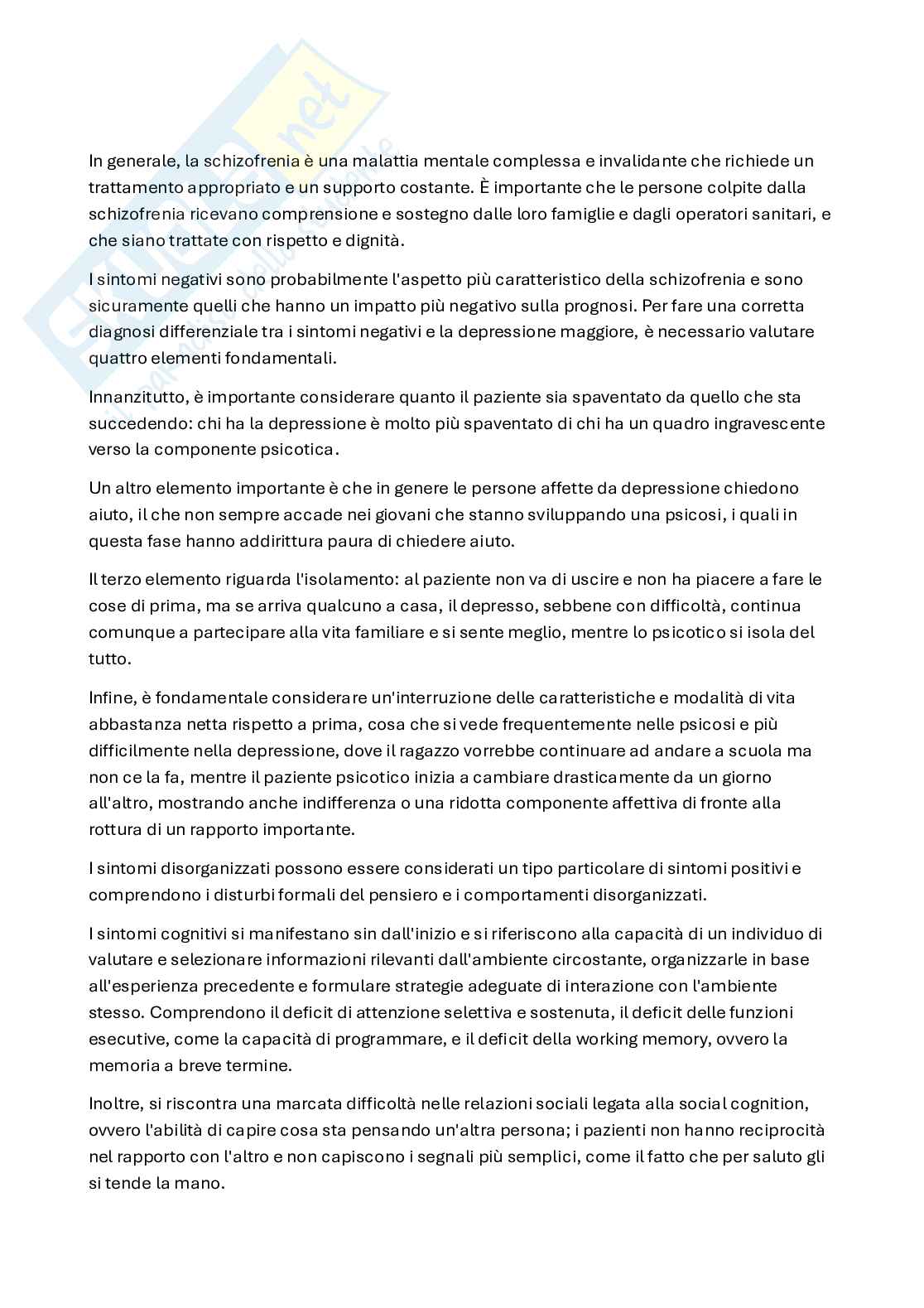 Schizofrenia  Pag. 2