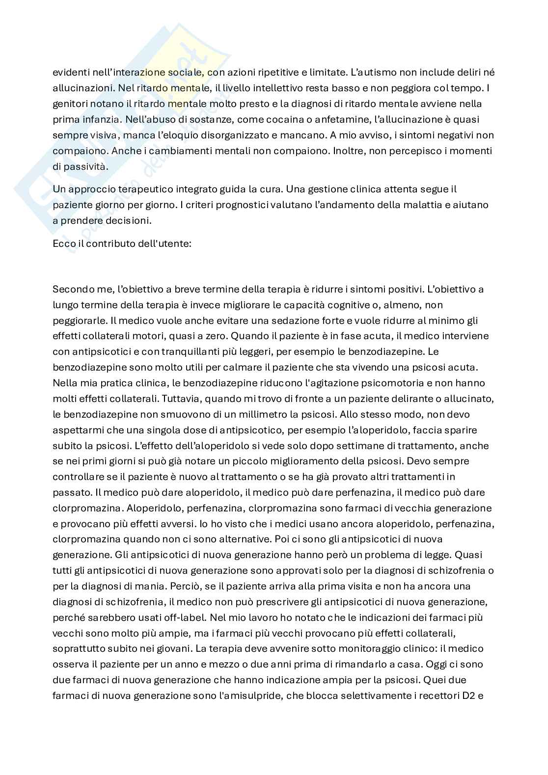 Schizofrenia  Pag. 6