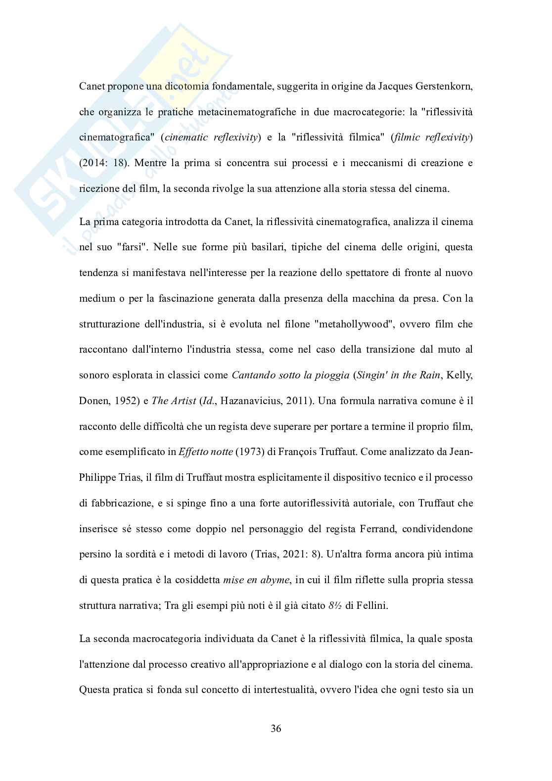 Metacinema: evoluzione, teorie e pratiche della riflessività cinematografica e filmica Pag. 36