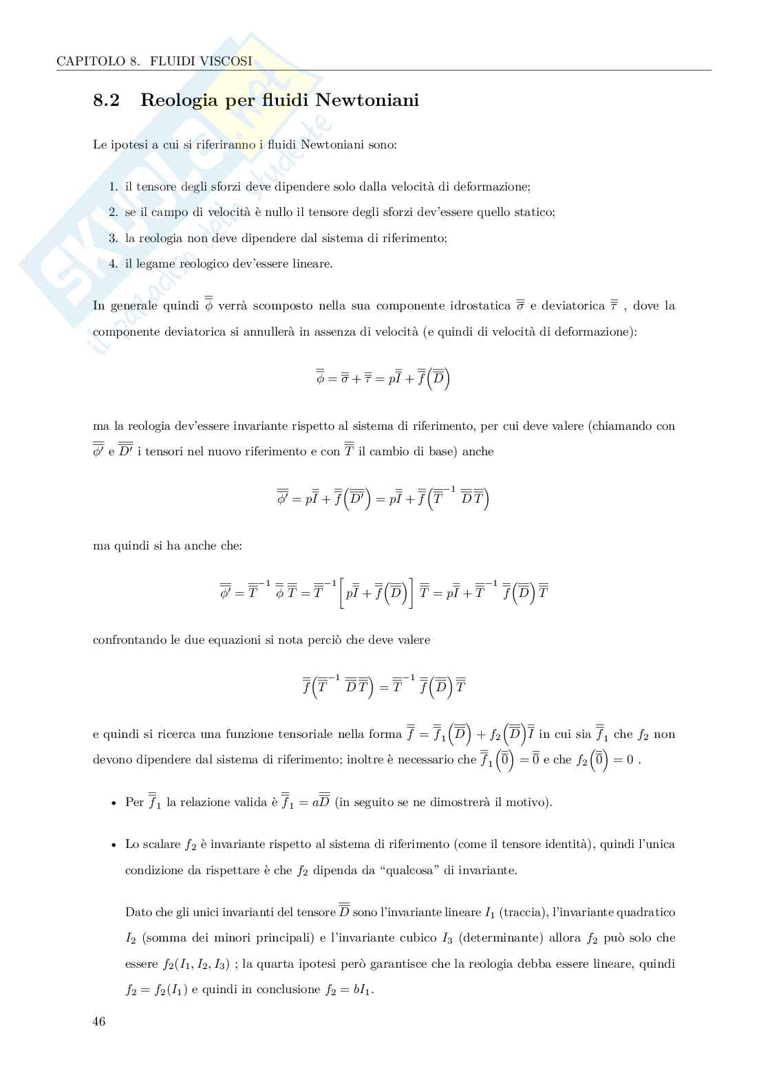 Meccanica dei fluidi Pag. 51