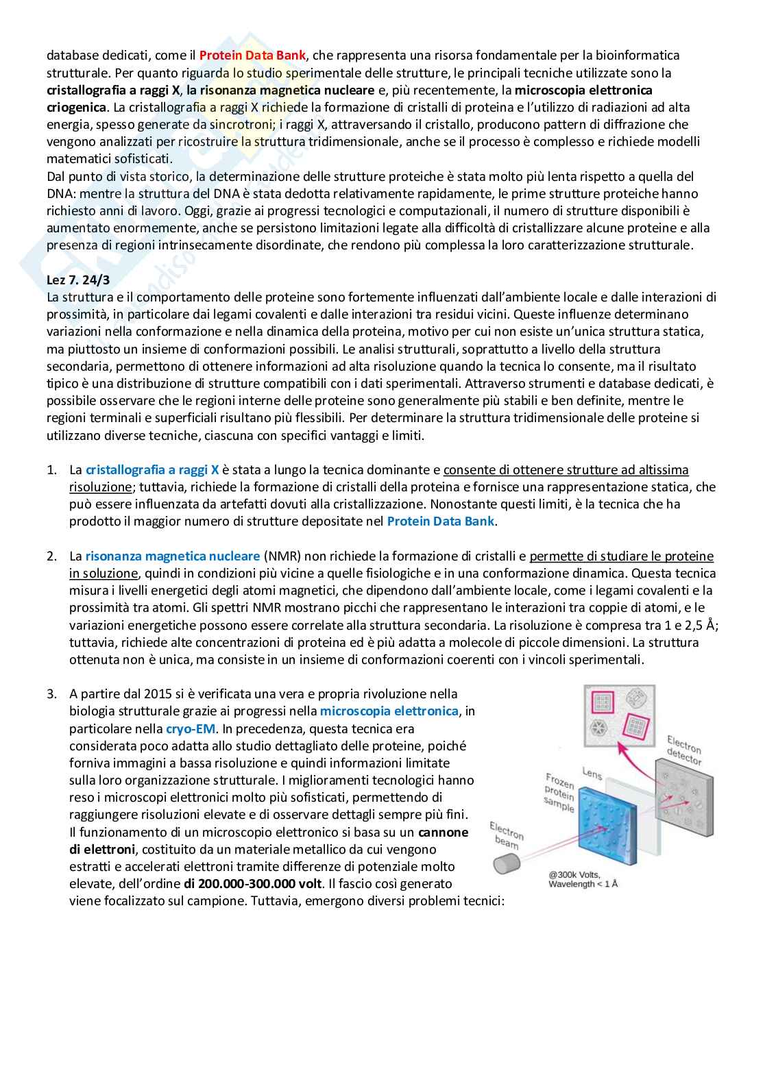 Appunti di bioinformatica del prof Di Muccio Pag. 21