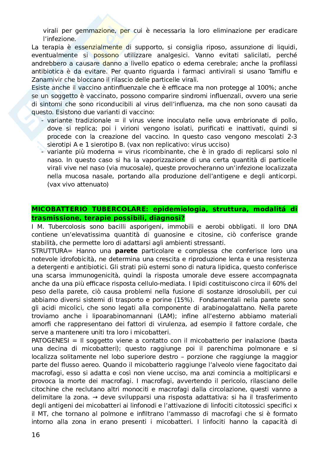 Domande esame Microbiologia  Pag. 16