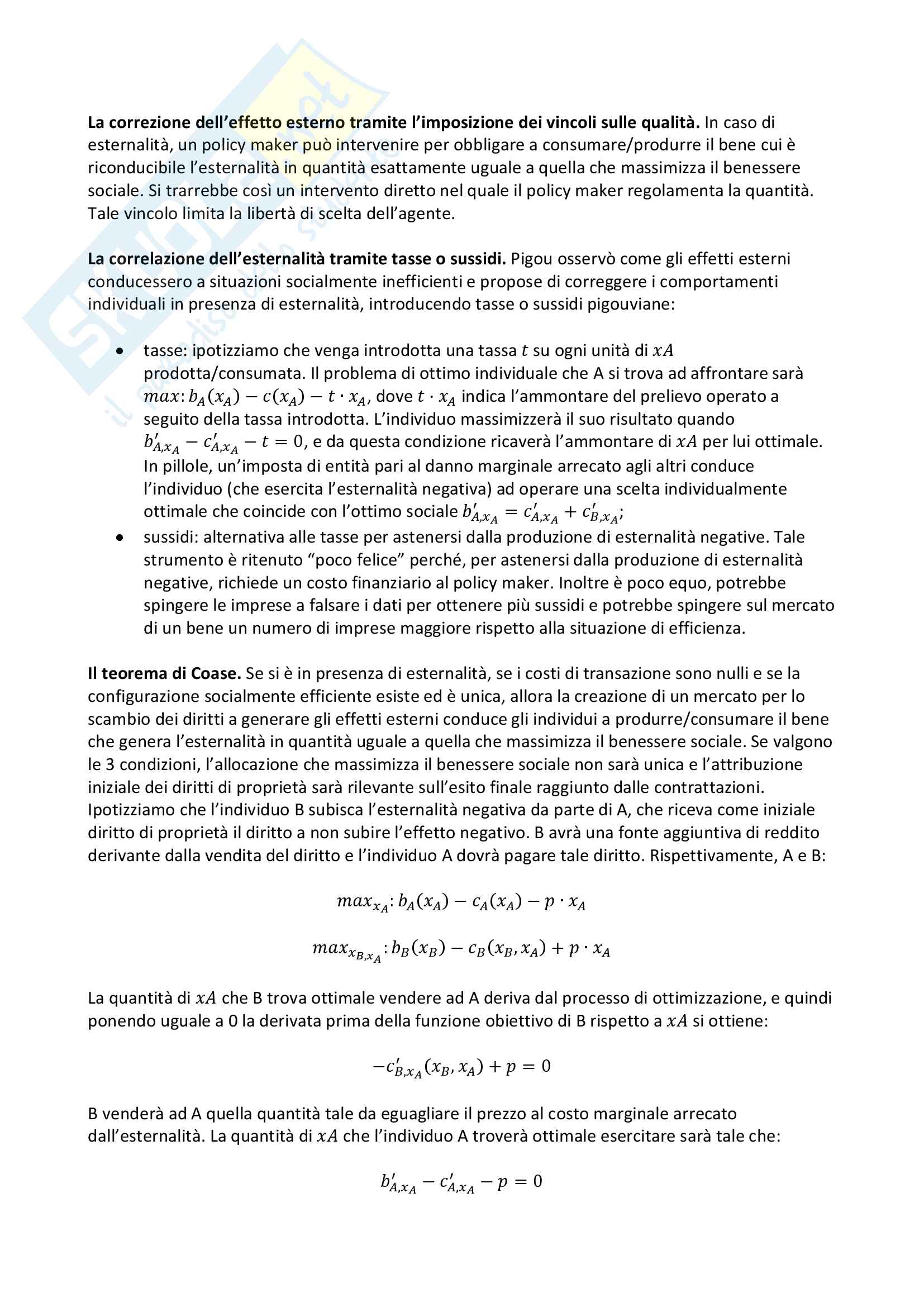 Riassunto di Politica Economica, prof. Biondo e Di Vita Pag. 11