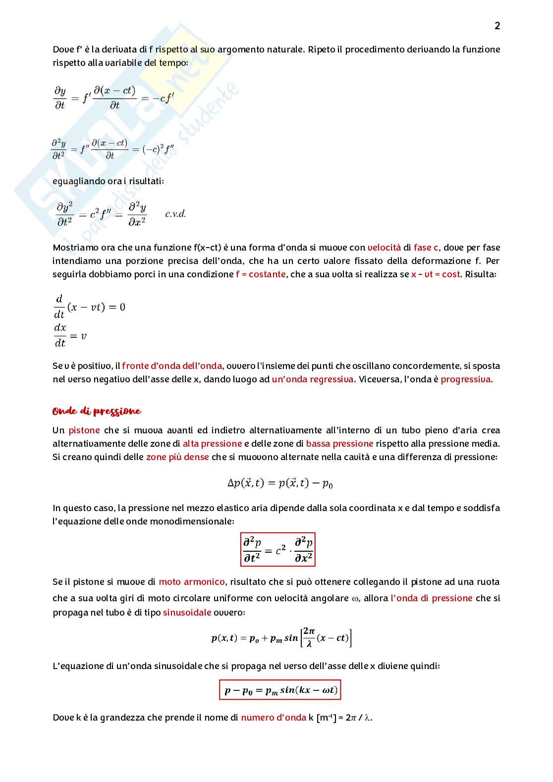 Fisica dell'edificio - Acustica  Pag. 2