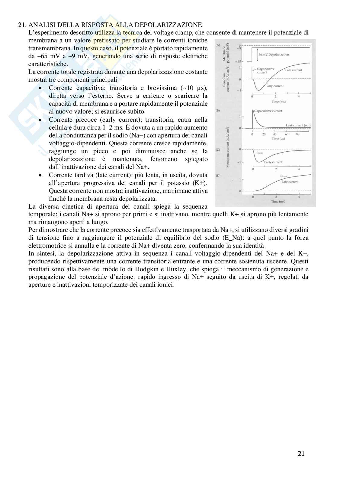 Grafici di Fisiologia generale  Pag. 21