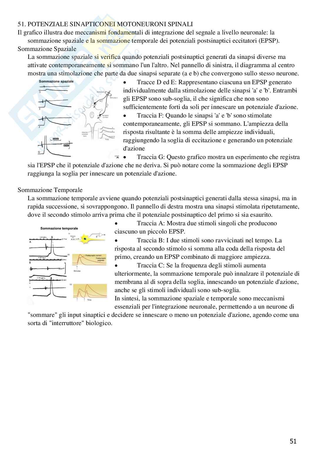 Grafici di Fisiologia generale  Pag. 51