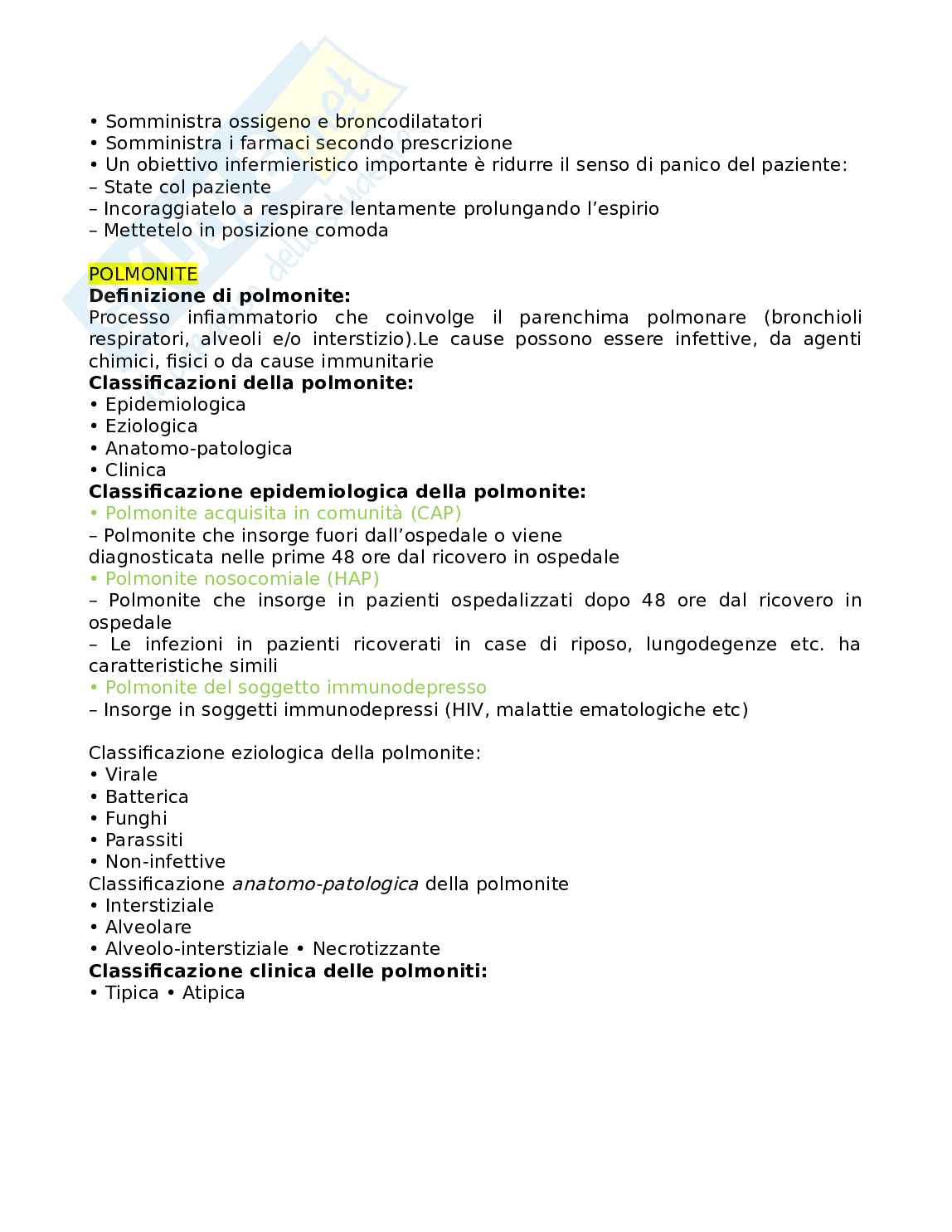 Appunti Medicina generale - BPCO e Asma  Pag. 11