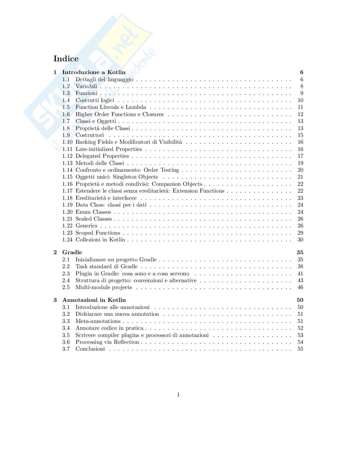 Web Applications II - Appunti completi (Kotlin, Spring Boot, Spring Security, Microservizi, Kafka) Pag. 2