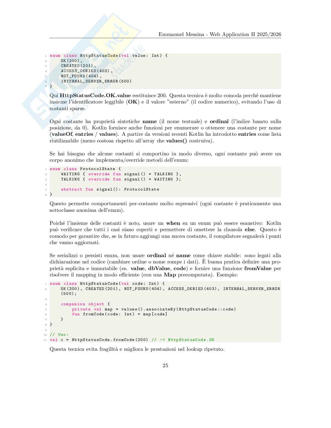 Web Applications II - Appunti completi (Kotlin, Spring Boot, Spring Security, Microservizi, Kafka) Pag. 26