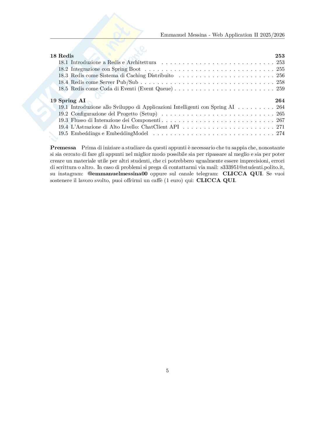 Web Applications II - Appunti completi (Kotlin, Spring Boot, Spring Security, Microservizi, Kafka) Pag. 6