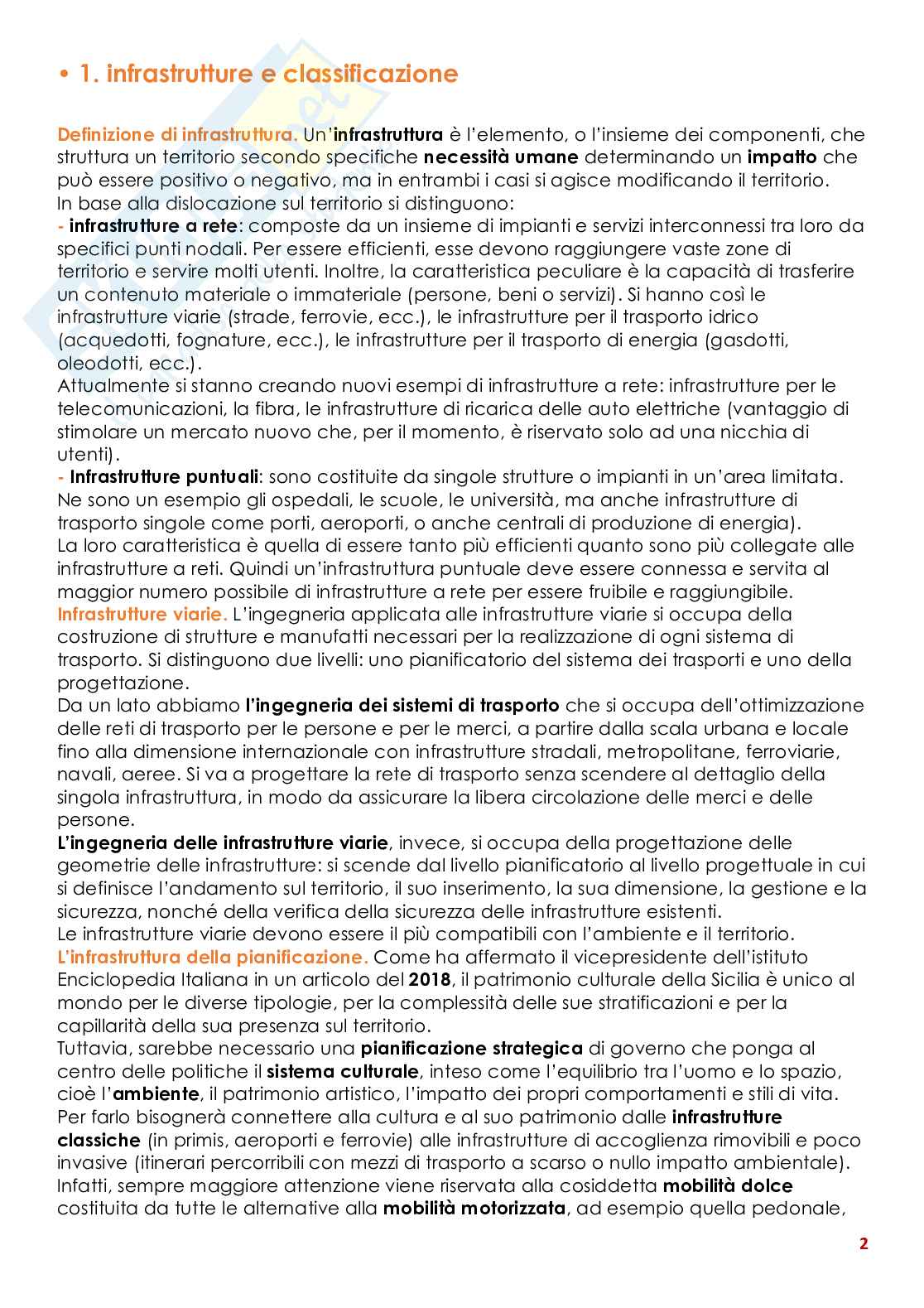 Appunti di infrastrutture per il territorio Pag. 2