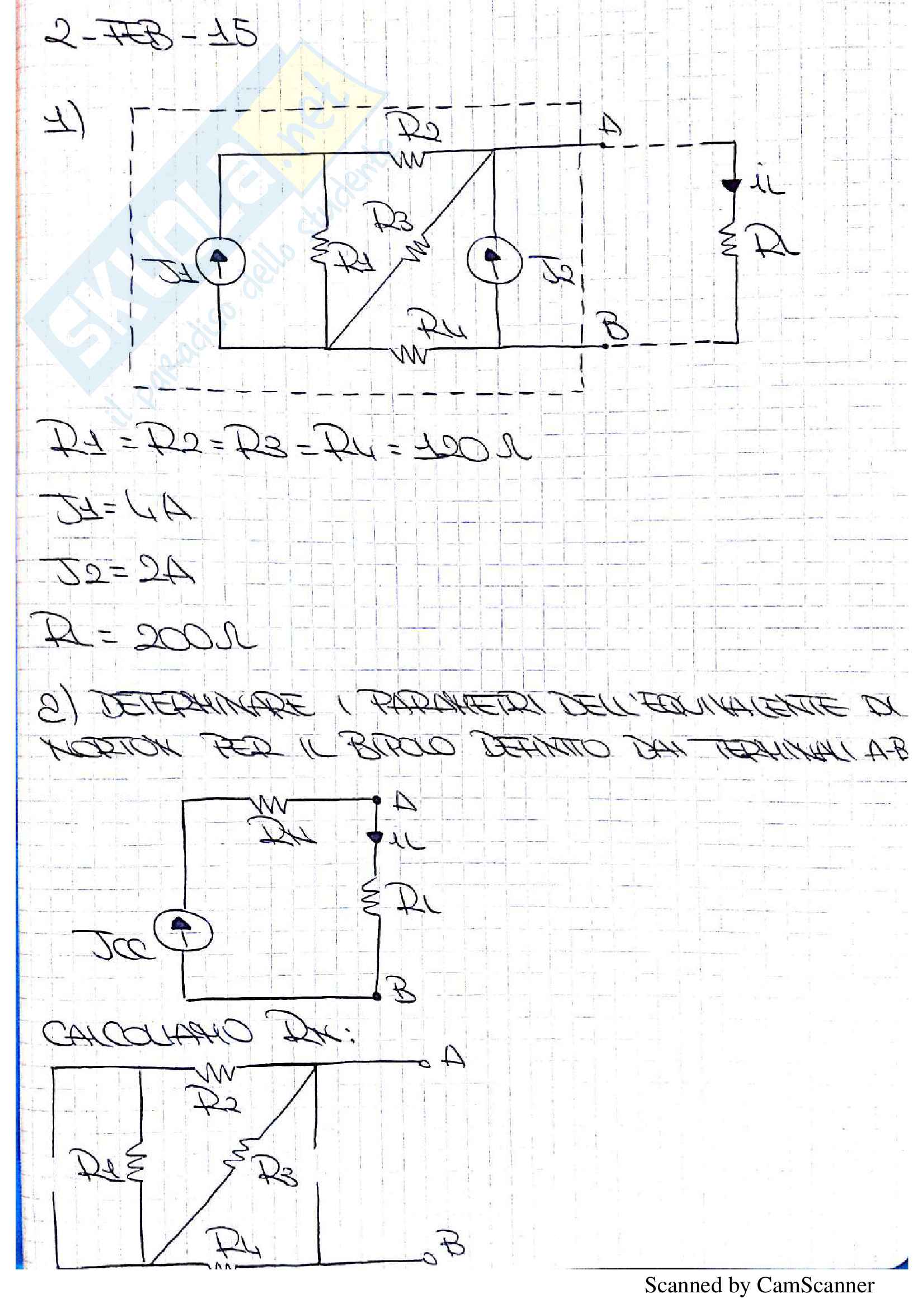 Tracce svolte Introduzione ai circuiti Pag. 2