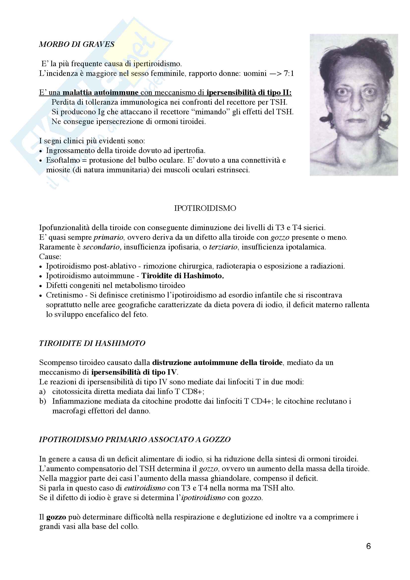 9. Patologie del sistema endocrino Pag. 6