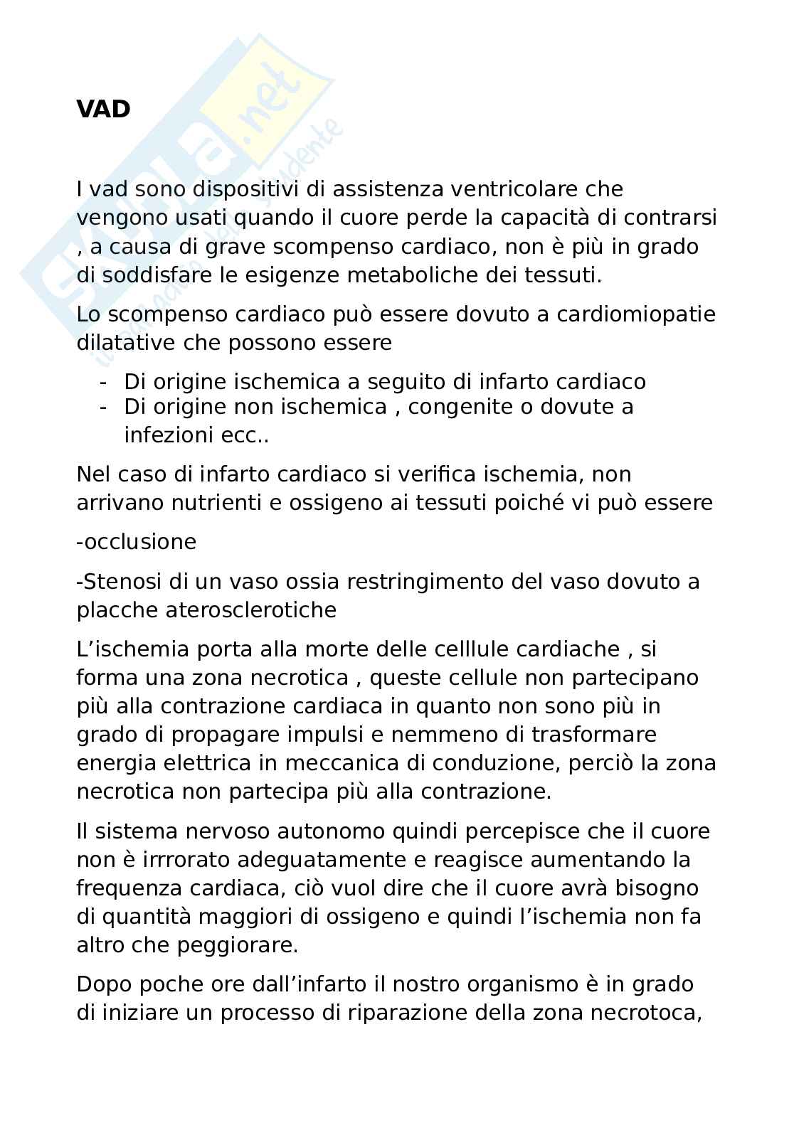 Vad dispositivo di assistenza ventricolare  Pag. 1