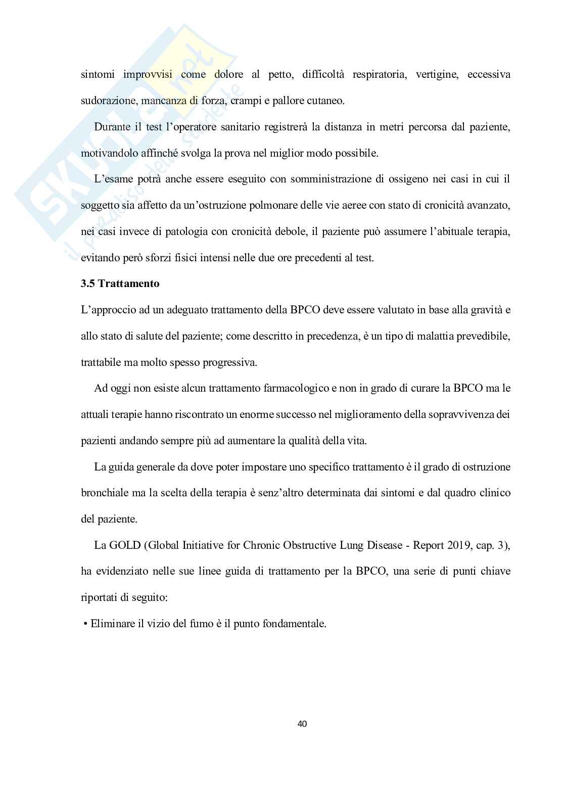 L'importanza dello sport nei pazienti affetti da malattia infiammatoria cronica: la broncopneumopatia cronica - BPCO Pag. 46