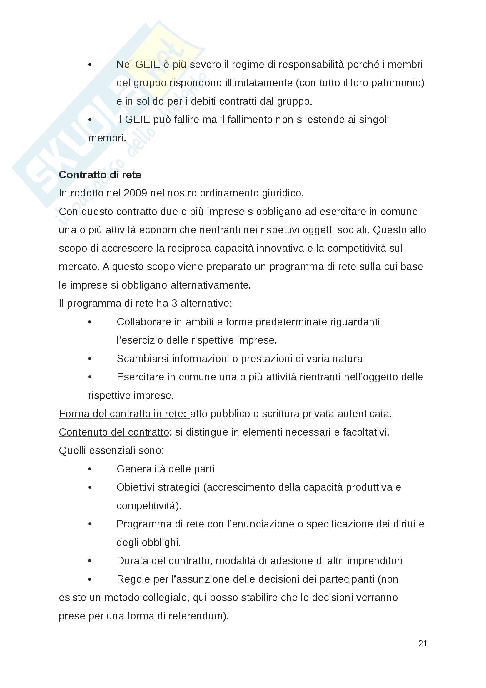 Diritto commerciale l'impresa Pag. 21