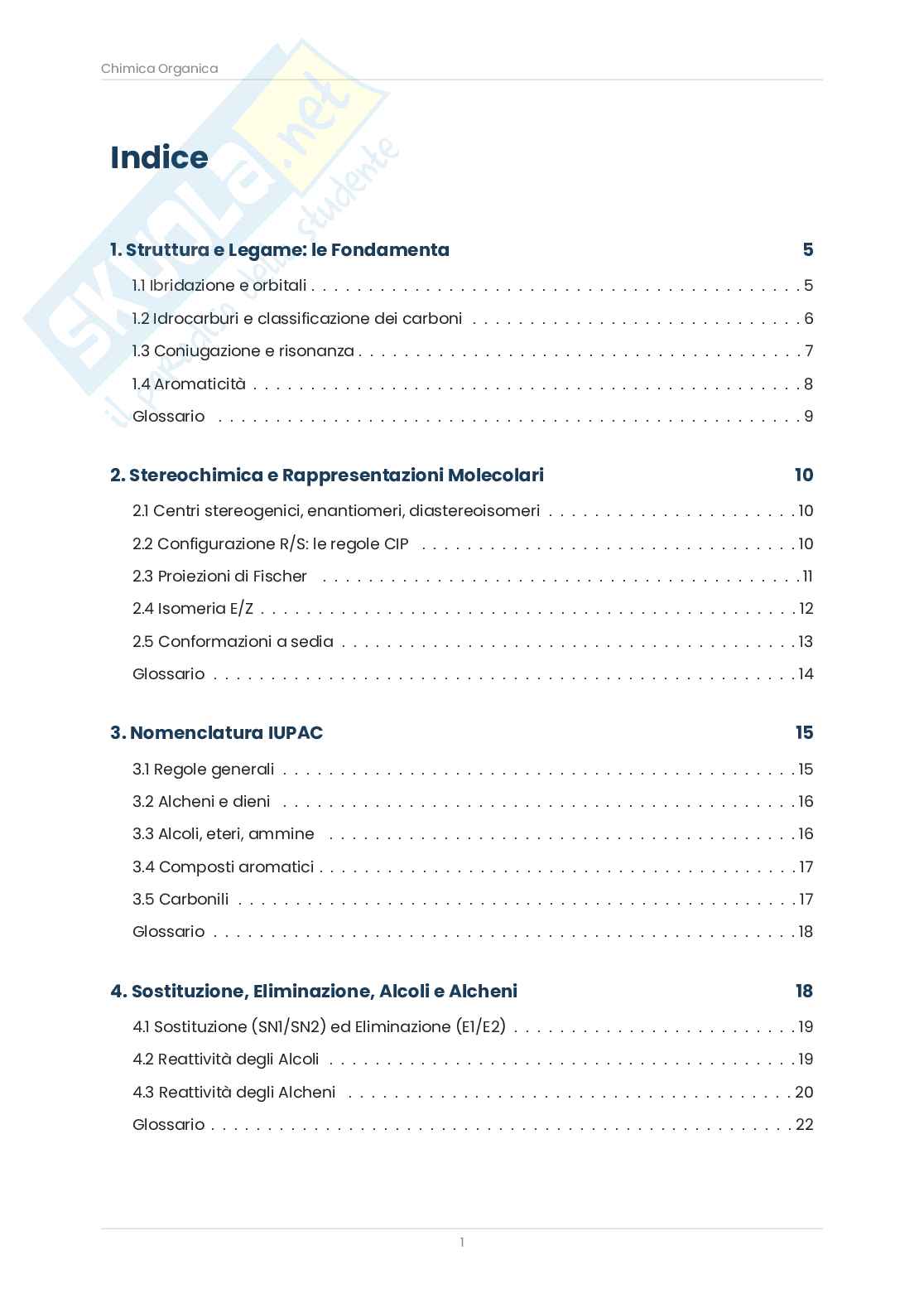 Chimica organica – Manuale completo con meccanismi di reazione e domande d'esame Pag. 2