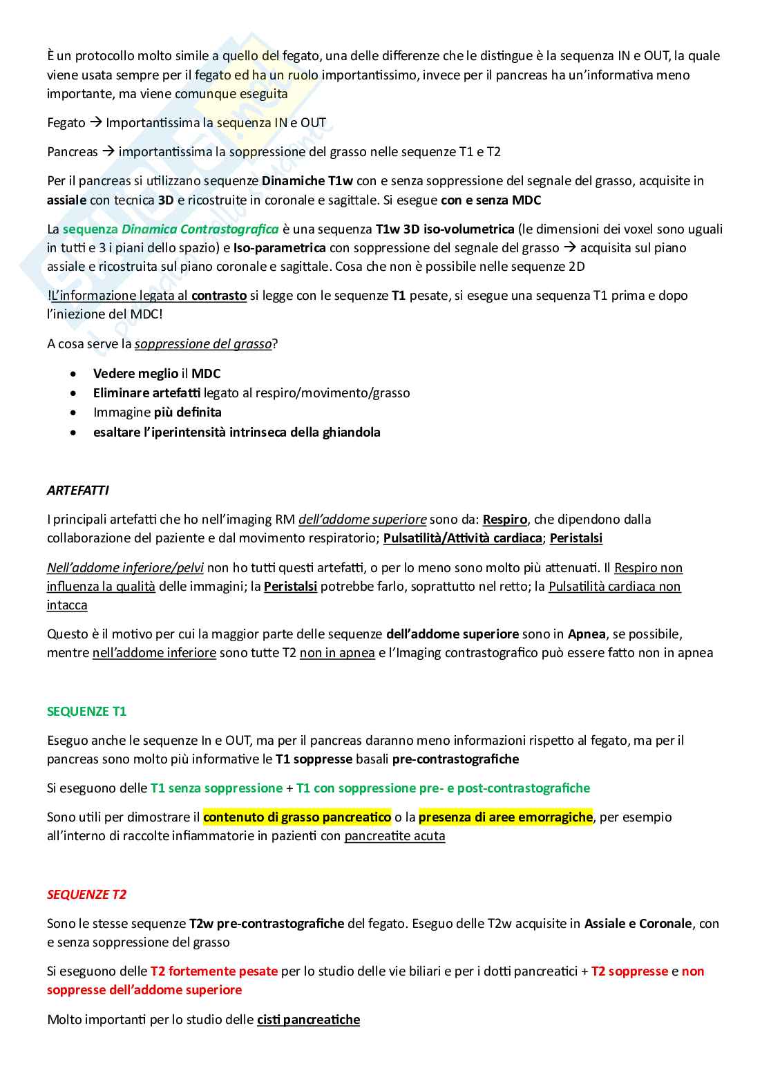 Risonanza magnetica addome Pag. 21