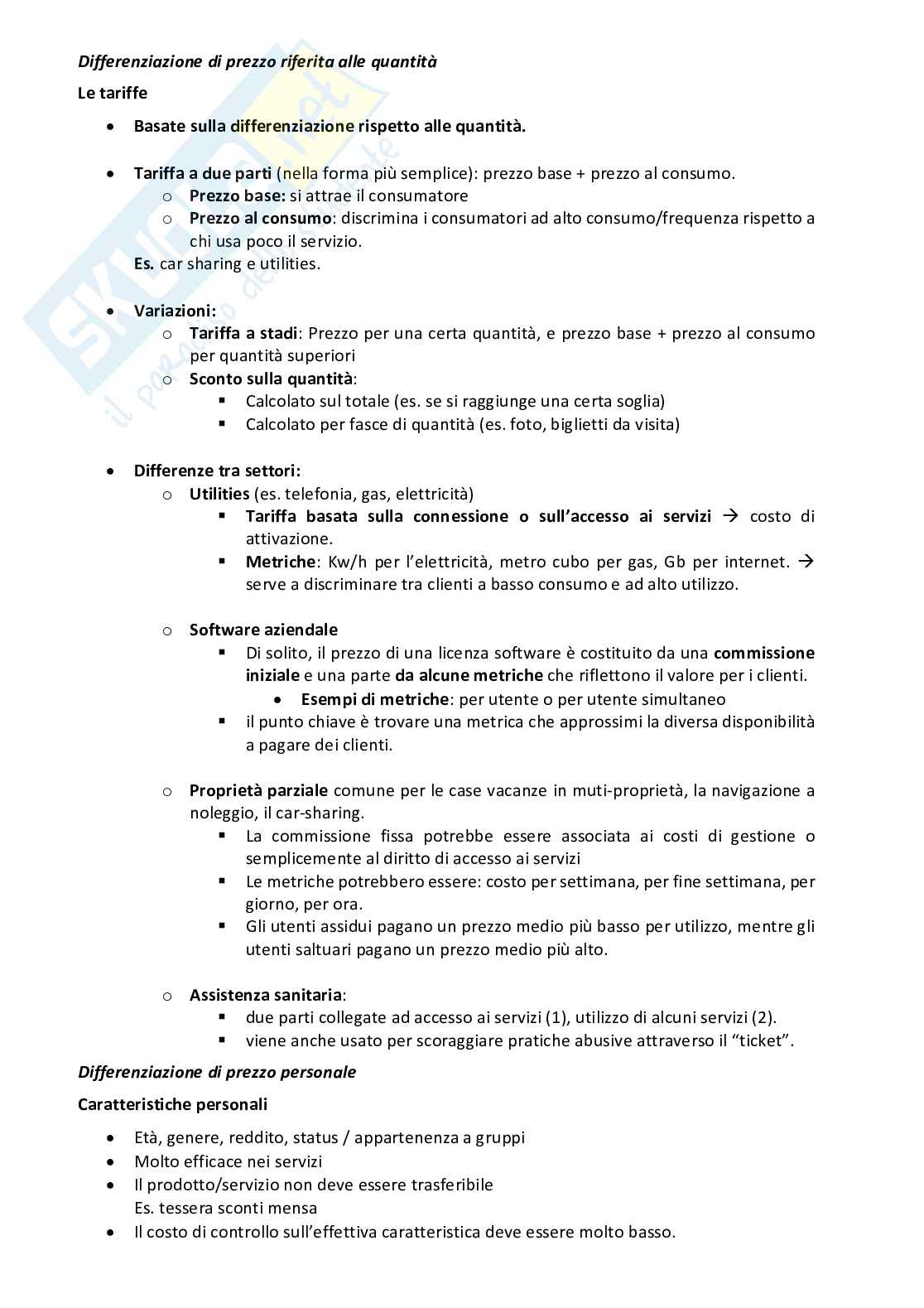 Appunti Price Management completi Pag. 41