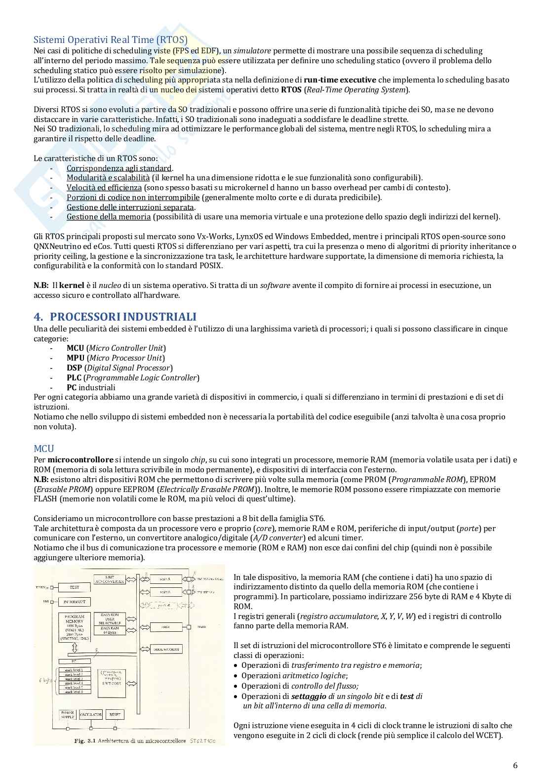 Riassunto Informatica industriale Pag. 6
