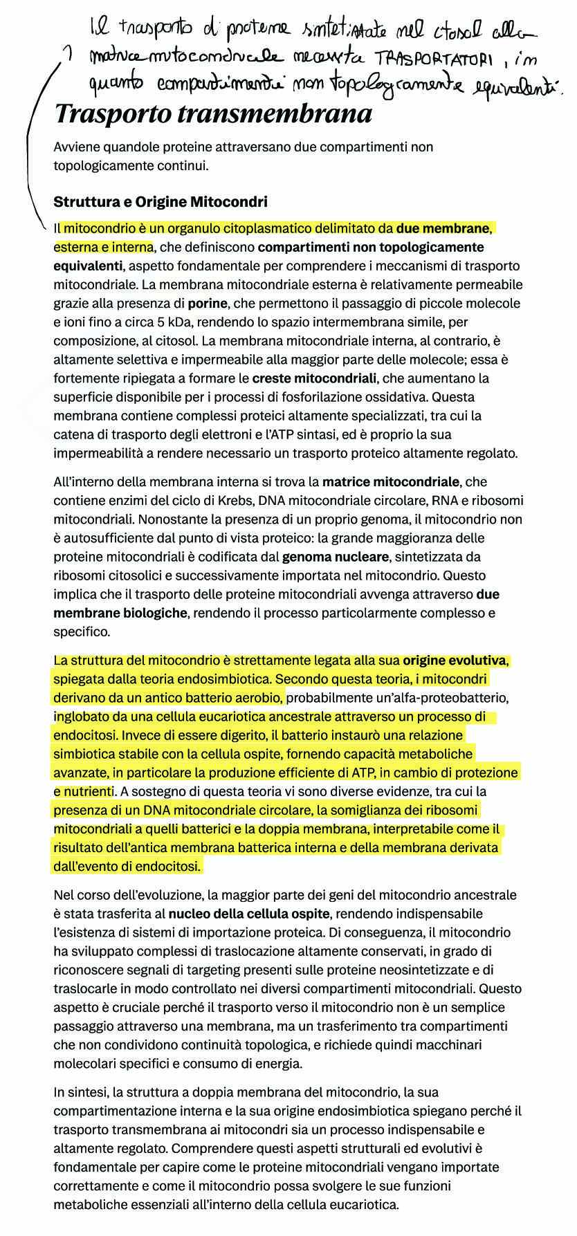 Appunti Biologia cellulare Pag. 1